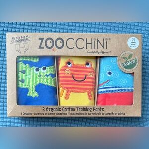 NEW organic cotton Zoocchini training pants “my first underwear”.  Size 2 - 3.